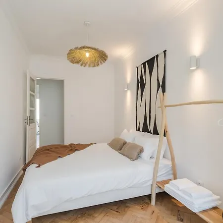 Lägenhet Casa Boma - Shining & Spacious With Balcony - Alvalade I Lisboa