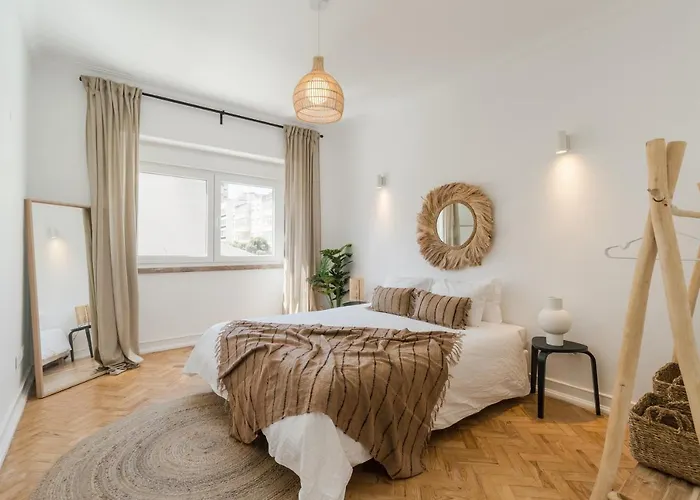 公寓 Casa Boma - Shining & Spacious With Balcony - Alvalade I